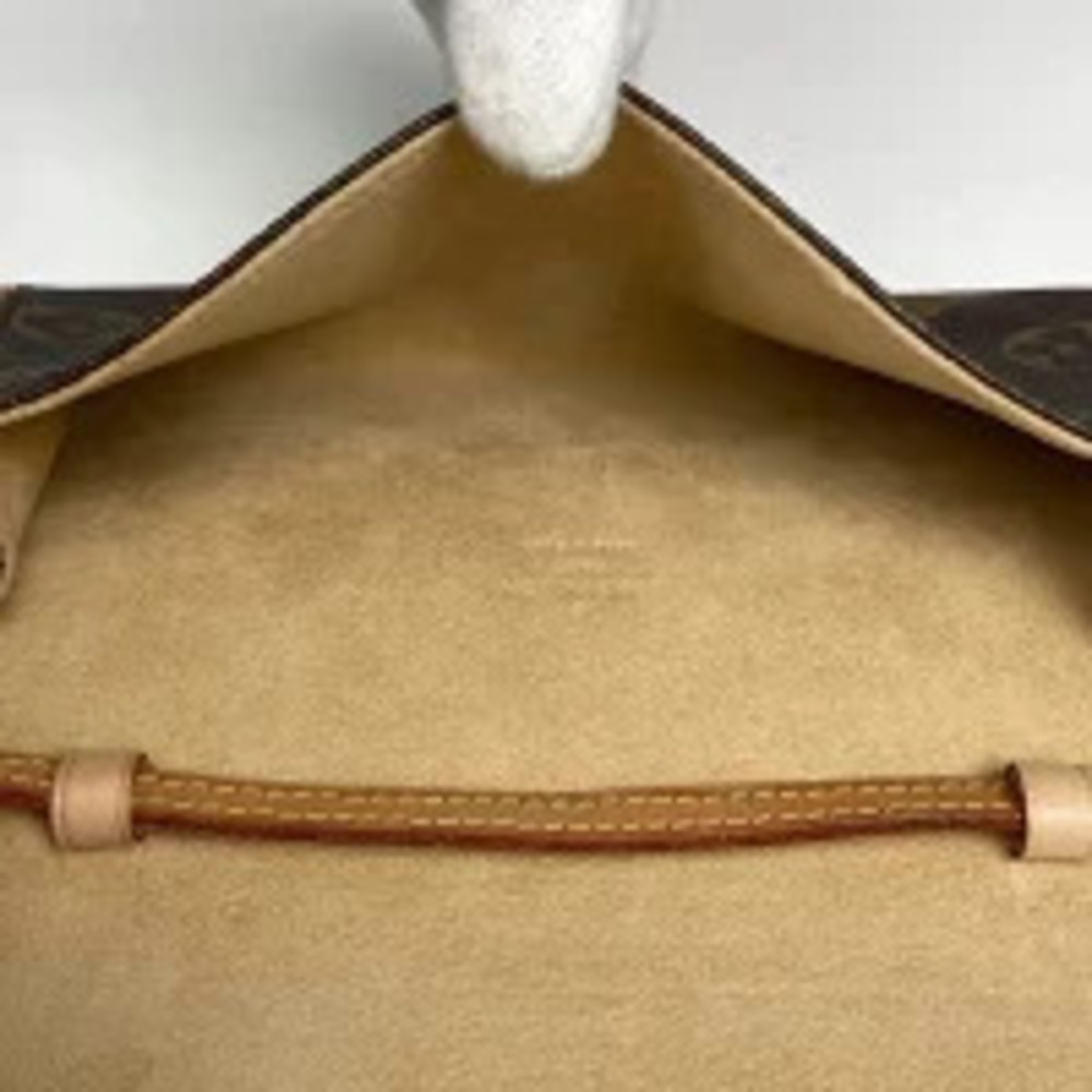 Louis Vuitton Monogram Clutch Bag Brown Twin Shoulder Pochette - Picture 7 of 7
